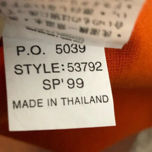 PATAGONIA Vintage Organic Mobilitee Orange Tangerine Tank Top - Picture 7 of 9